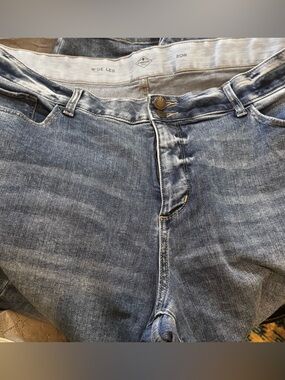St. john’s bay Wide Leg Blue Denim Jeans
